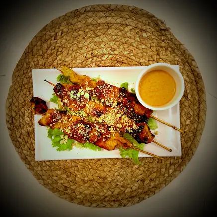Satay de Pollo